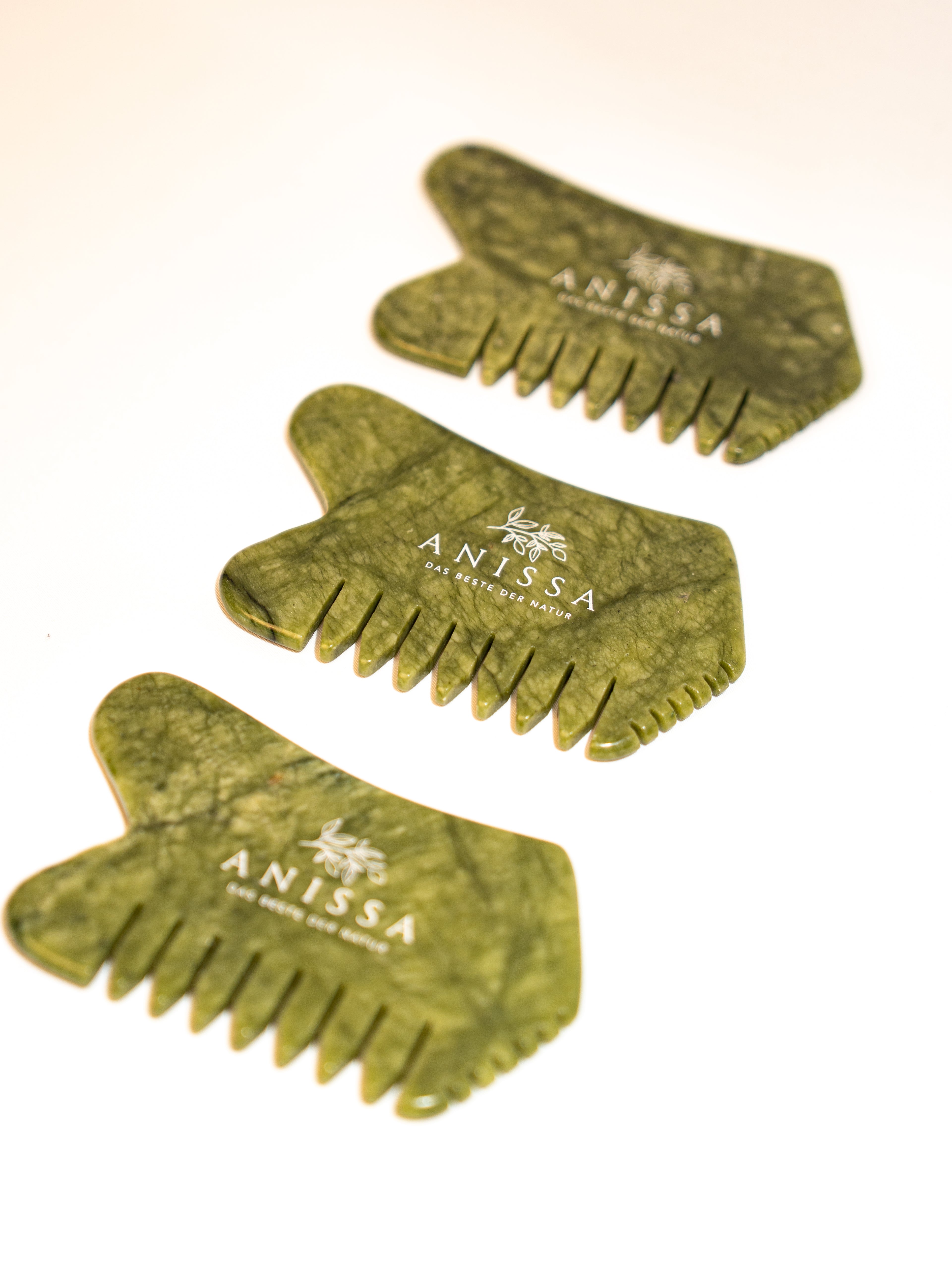 Jade Gua Sha & Massagekamm