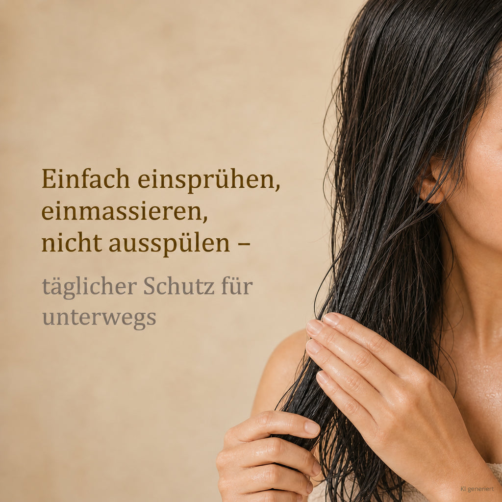 Leave In Conditioner ANISSA Naturkosmetik Anwendung