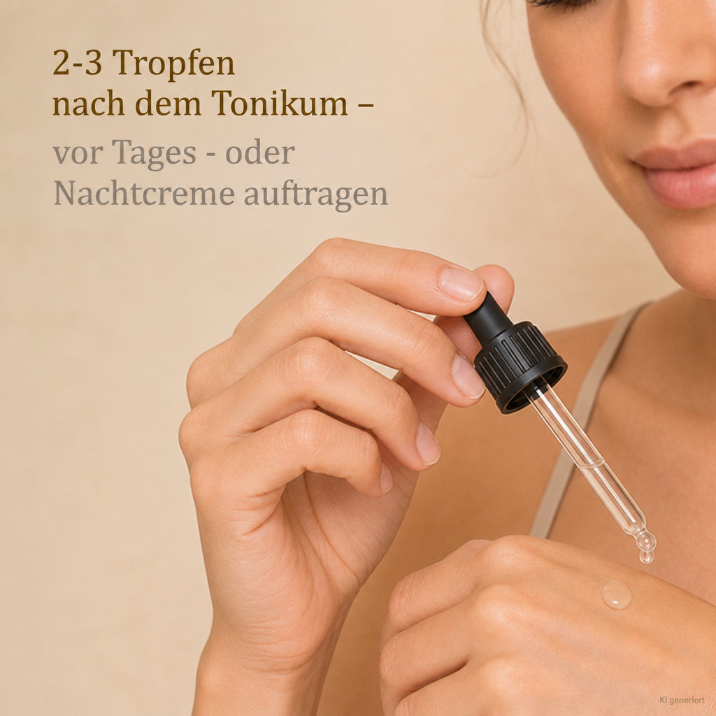 Serum ANISSA Naturkosmetik Anwendung