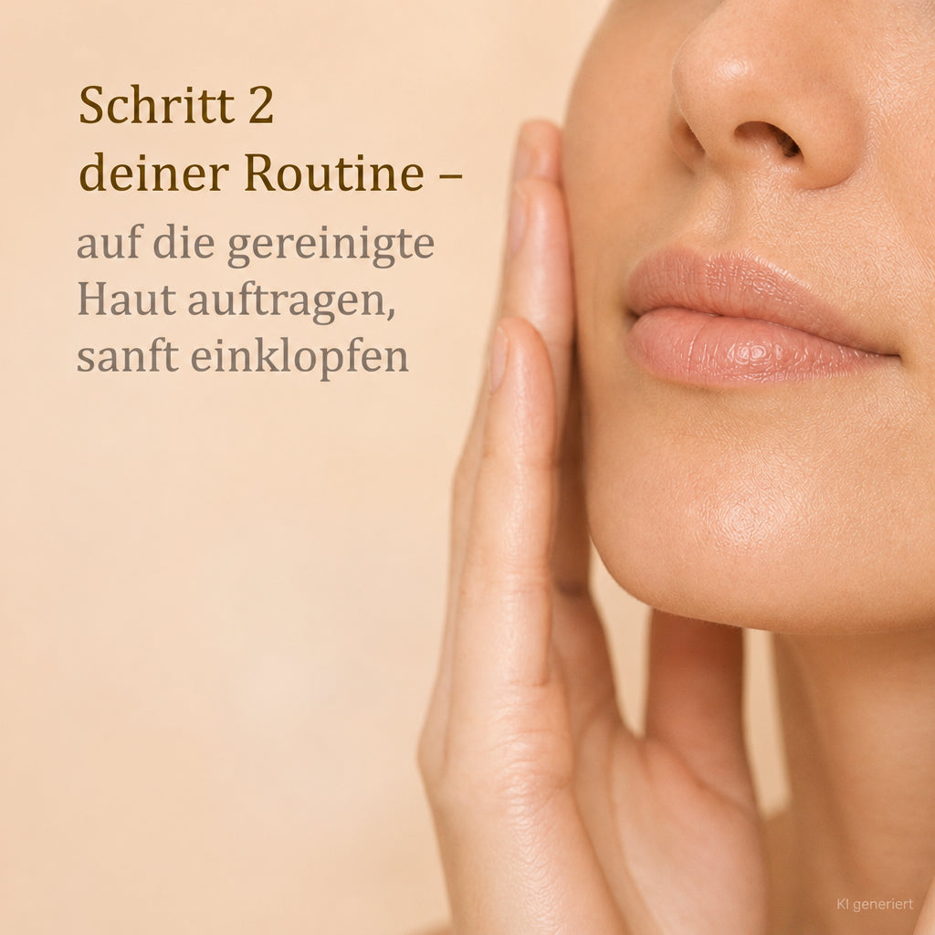 Tonikum ANISSA Naturkosmetik Anwendung