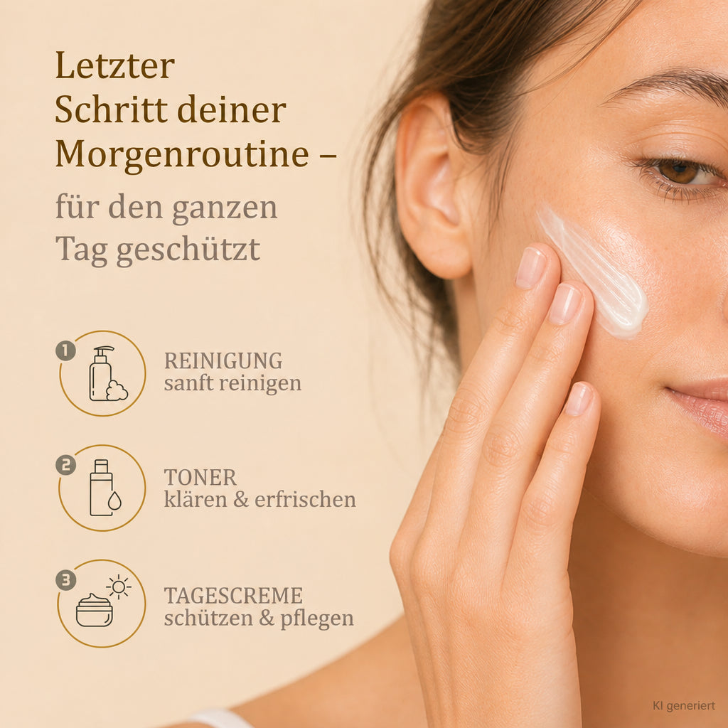 Tagescreme ANISSA Naturkosmetik Anwendung
