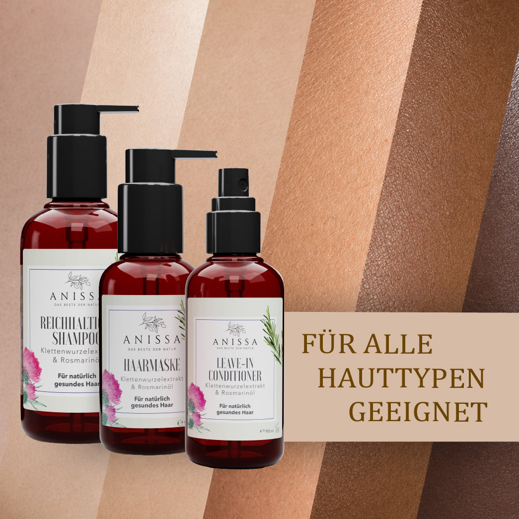 Haar Aufbaukur Set  ANISSA Naturkosmetik für alle Haartypen