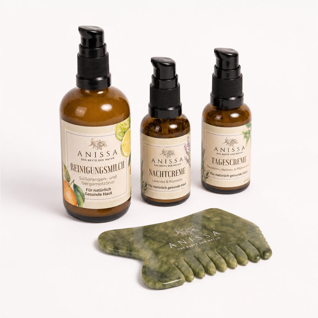 Hautbarriere Set + Gratis Gua Sha