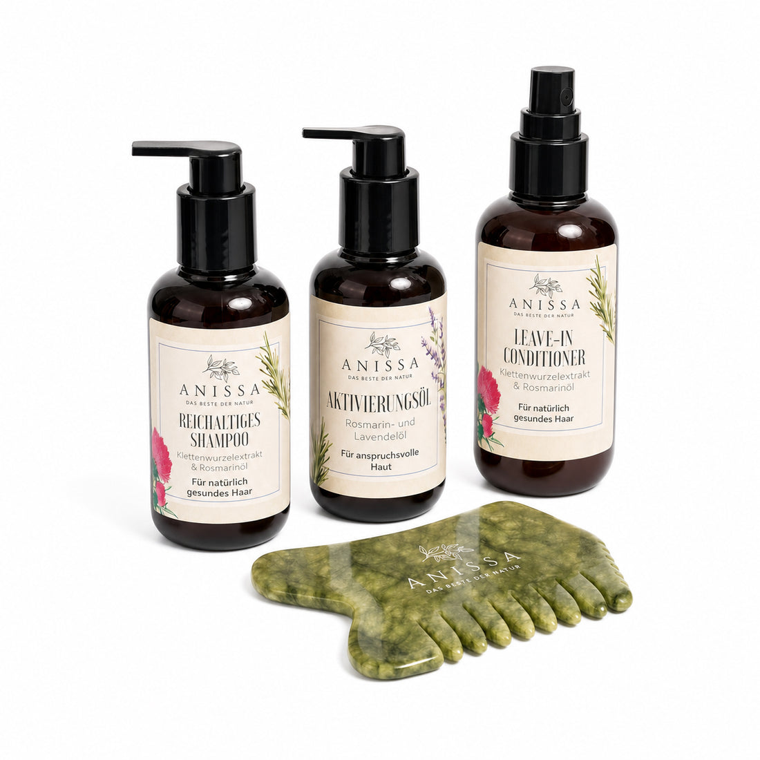 Kopfhaut Aufbau Set + Gratis Gua Sha